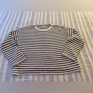 Carve Designs Black and White Knit Sweater